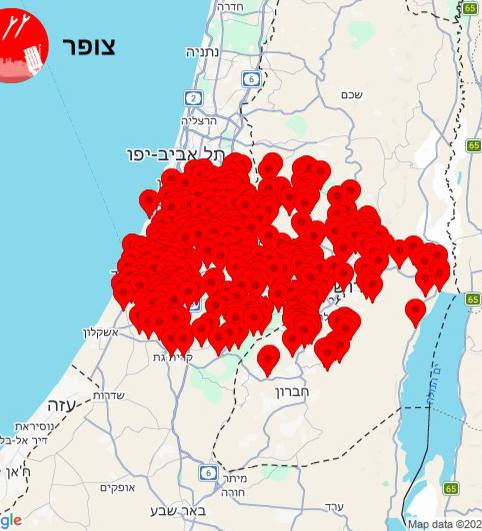 תיעוד ממרכז השיגור באיראן