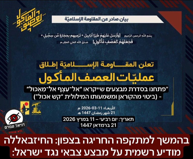 חיזבאללה הכריז על מבצע צבאי: מטחים כבדים ואזעקות בצפון