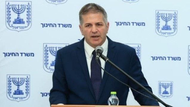 השר קיש: הלימודים לא יתחדשו כל עוד הירי נמשך