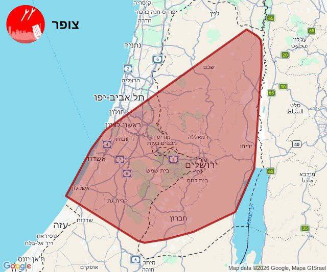 ירי נרחב לירושלים והסביבה: דיווחים על שיגורים נוספים