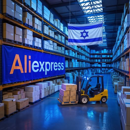 אלי אקספרס משחררת מלאי מוצרים ממחסנים בישראל