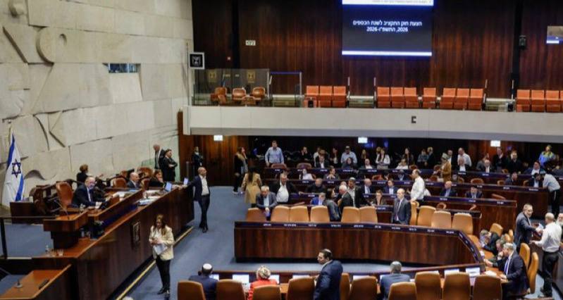הצעת החוק לפיזור הכנסת עברה בקריאה טרומית ברוב של 110 ללא מתנגדים