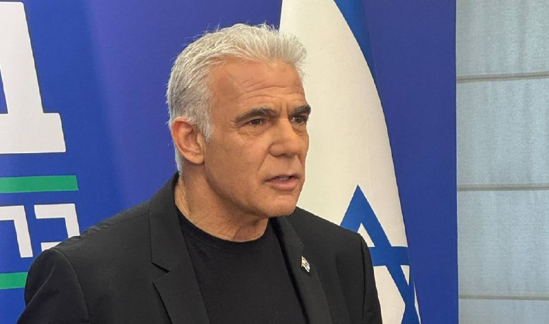 לפיד: "סבב הלחימה הנוכחי מול איראן לא משרת שום מטרה אסטרטגית"