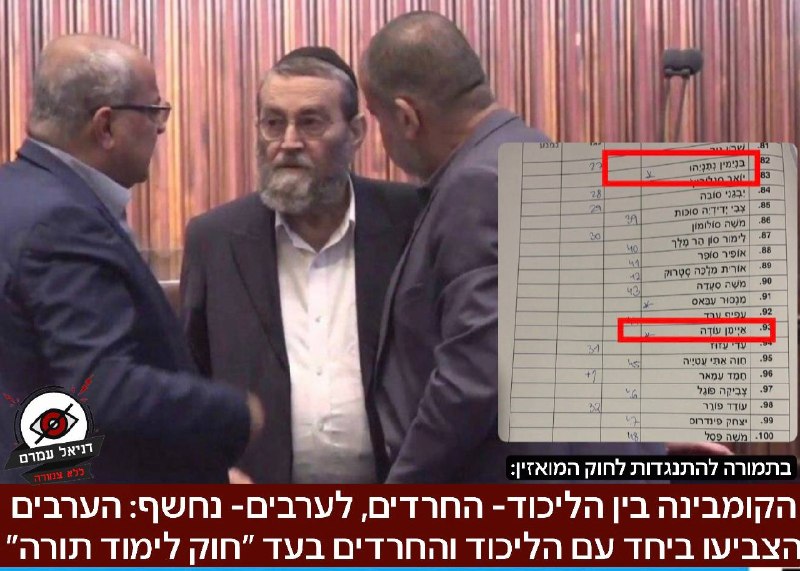 בכיר ביהדות התורה: ״מה שאחמד טיבי ומנסור עבאס מבינים - דן אילוז לא מבין. ערך לימוד התורה במדינת היהודים״. מדהים. דיווח ישי כהן.