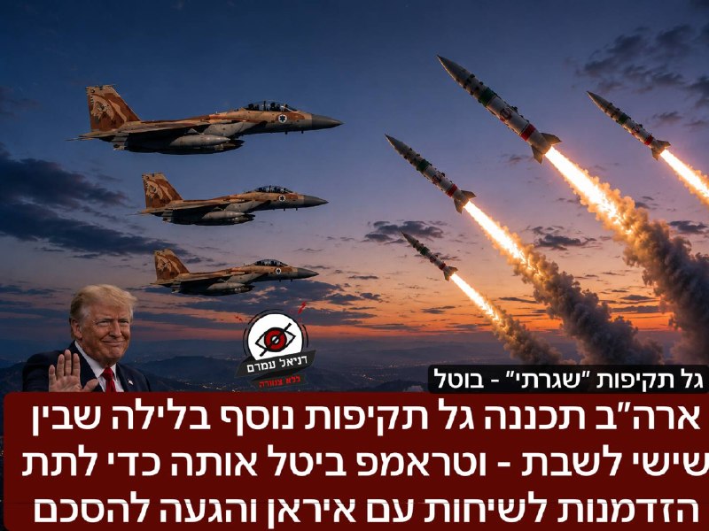 טראמפ ביטל תקיפה באיראן ברגע האחרון כדי לאפשר שיחות עם איראן