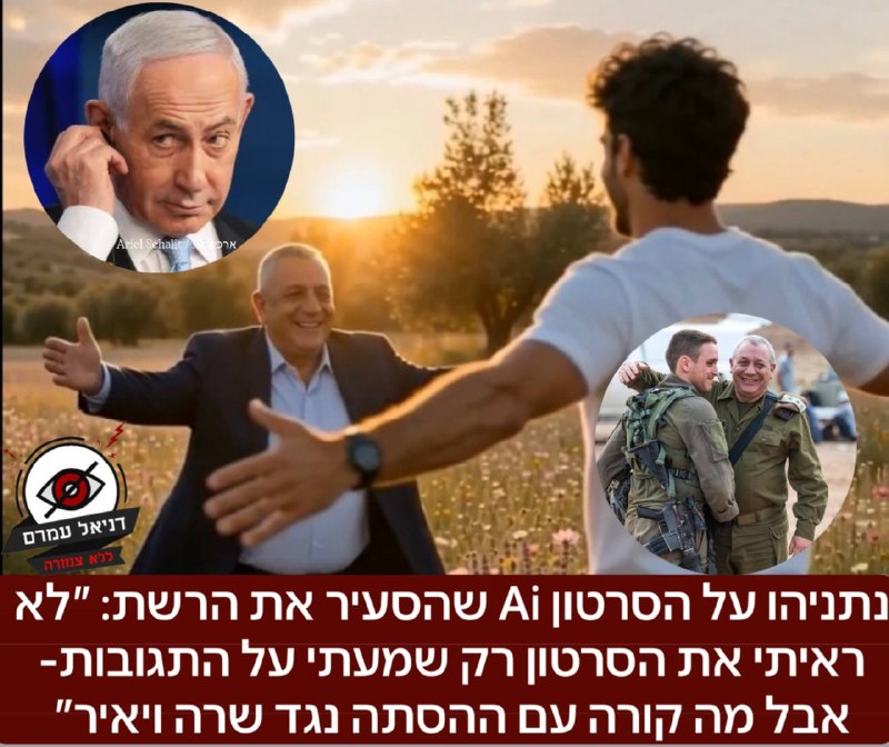 נתניהו על הסרטון Ai שהסעיר את הרשת: ״לא ראיתי את הסרטון רק שמעתי על התגובות- אבל מה קורה עם ההסתה נגד שרה ויאיר״