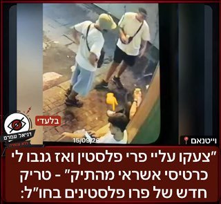 ״צעקו עליי פרי פלסטין ואז גנבו לי כרטיסי אשראי מהתיק״ - טריק חדש של פרו פלסטינים בחו״ל